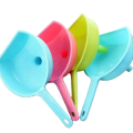 Plastic Oil Funnel With Handle - Multicolor.