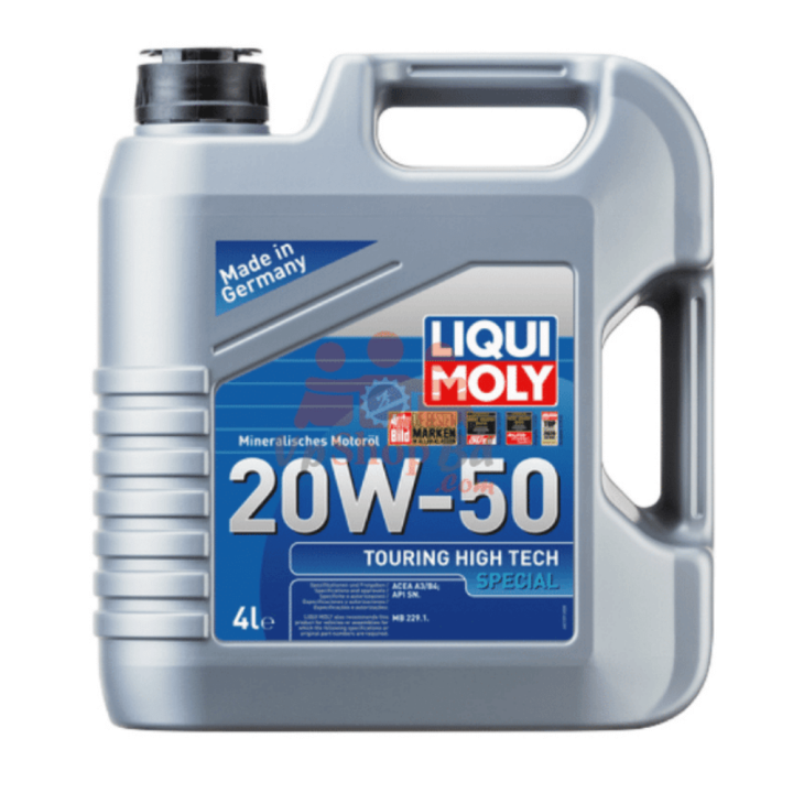 Liqui Moly High Tech Vs Top Tech Liqui Moly Touring High Tech Special 20W-50 Mineral 4L | Daraz.com.bd