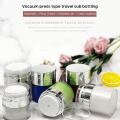 30ML Cosmetic Jar Acrylic Cream Refillable Cans Vacuum Bottle Press Style Cream Jar Vials Airless Bottles Cosmetic Container. 