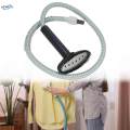 Clothes Steamer Guide Hose Steam Handle Steamer Pipe with Nozzle and Brush Parts Universal 135cm. 