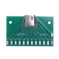 【YIYANGMAOYI111】24Pin Usb-C Usb 3.1 C Female Socket Connector Smt Type With Board.