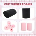 4 Sizes 8 Pieces Cup Turner Foam Tumbler Inserts for 1/2 Inch PVC Pipe Tumbler Inserts for 10 Oz to 40Oz All Tumblers.