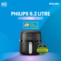 Philips 6.2L Digital Display Air Fryer (NA231) (Official) 1 year spare parts, 2 years service warranty 🚚 Free Delivery 💳 0% EMI Available, Official Warranty by Seller with Free Delivery.