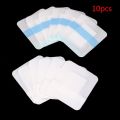 10Pcs Waterproof Transparent Tape PU film Medical Adhesive Plaster Breathable.
