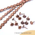 Upholstery Nail Strips 11mm Brass Nickel Bronze Decorative Trims Tapes Tacks for Sofa Bedside 5 Meter Home Improvement.