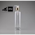 Golden Pump Bottle 250Ml Transparent Plastic Bottle Travel Size Plastic Bottle. 