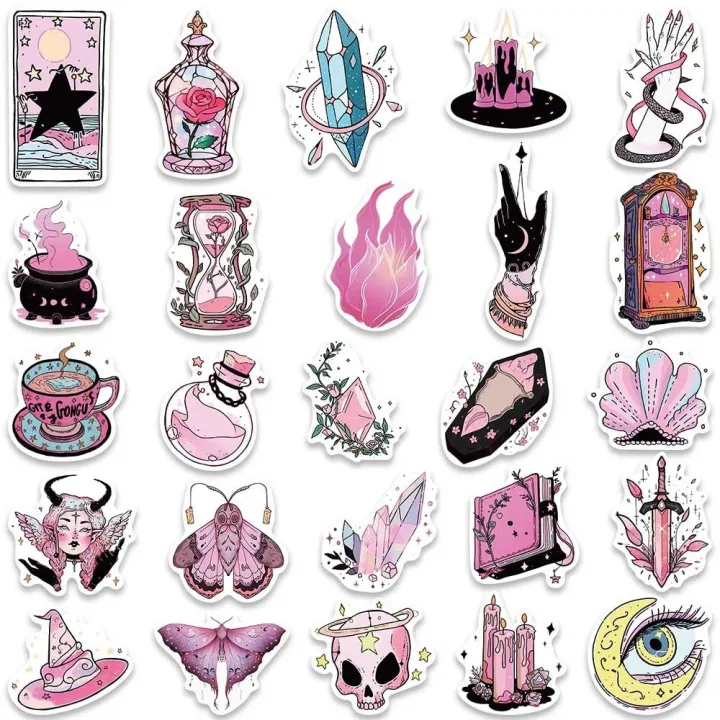 10/30/50pcs%20Cute%20Gothic%20Witch%20Magic%20Cartoon%20Stickers%20Decals%20Laptop%20Suitcase%20Phone%20Motorcycle%20Funny%20Decoration%20Sticker%20Kids%20Toys%20-%20Image%205