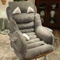 Heating Cushion Office Long-Sitting Waist Support Cushion Backrest Integrated Electric Heating Cushion Chair Waist Pad Chair Cushion.