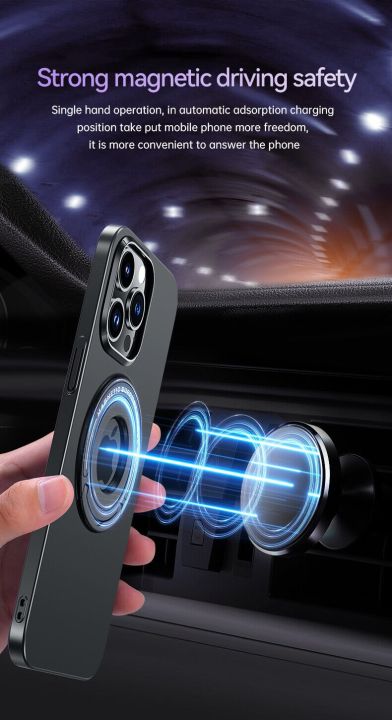 For%20iPhone%2013%20-%20Magnetic%20Mattel%20Ring%20Holder%20Magsafe%20Wireless%20Charging%20Hard%20PC%20Shockproof%20Shell%20Back%20Cover%20-Back%20Cover%20-%20Image%208