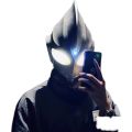 Ultraman Tiga Helmet Children's Celo Glowing Birthday Gift Full Face Touch Helmet for Men.