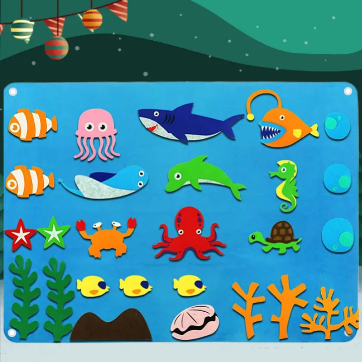 Kids%20DIY%20Felt%20Board%20Toys%20Montessori%20Story%20Board%20Ocean%20Farm%20Insect%20Animal%20Cartoon%20Pattern%20Wall%20Decoration%20Baby%20Early%20Learning%20Toy%20SnowWhite%20-%20Image%202