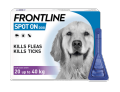 FRONTLINE SPOT ON FLEA AND TICK TREATMENT FOR DOGS 20-40Kg. 