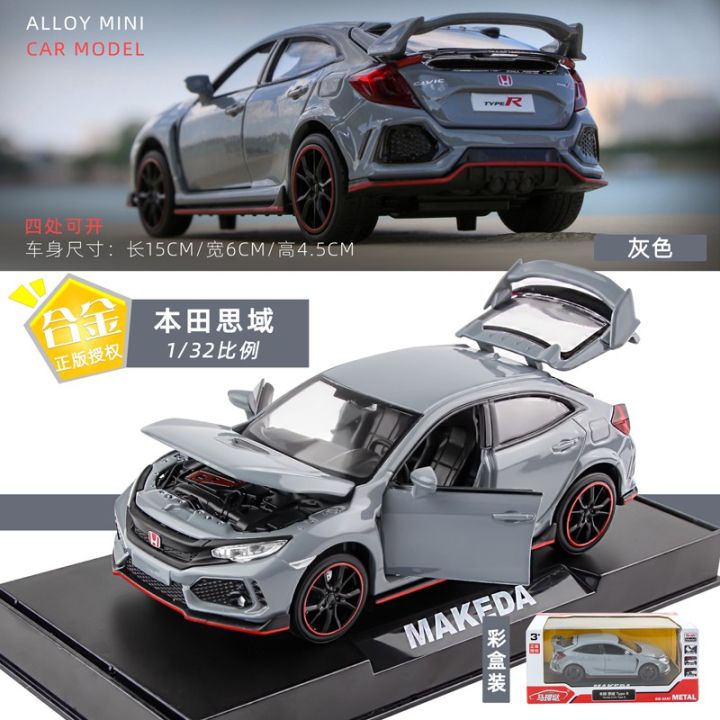 1:32%20Honda%20Civic%20Type%20R%20Die-Cast%20Vehicles%20Alloy%20Model%20Car%20Toys%20For%20Gift%20Collection%20-%20Image%206