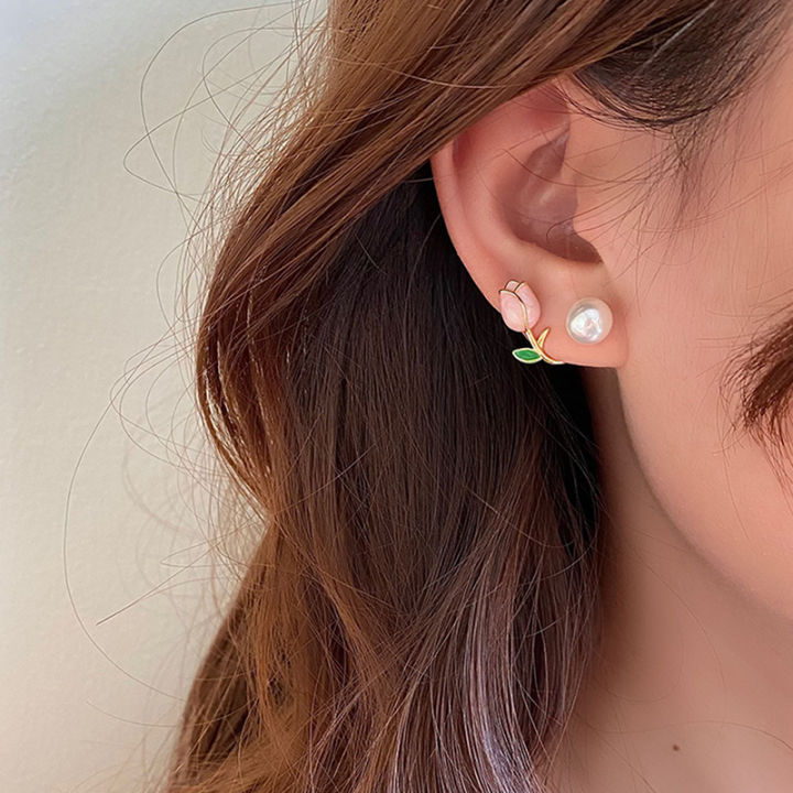 Fashion%20Tulip%20Pearl%20Earrings%20for%20Women%20Flowers%20Stud%20Earrings%20Elegant%20Party%20Jewelry%20Gifts%20-%20Image%205