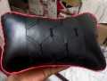 Universal Bike Pillow. PVC leather soft foam back side protect. pillow for All motorcycle, Black.
