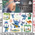 New Interstellar Baby Stitch Cartoon Tattoo Stickers Children Stitch Water Transfer Disposable Tattoo Stickers Toys Kawaii Gift. 