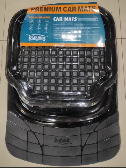 Car Mat | CAR FLOOR MAT SMOCK TRANSPARENT COLOUR | Clear transparent PVC Rubber Car Floor foot Mats for All car