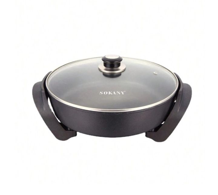 1pc%20Sokany%20Electric%20Skillet/boiling%20Pan%20Sk-2004,%201500w%20High%20Power,%20Quick%20Boiling,%20Strong%20Firepower,%20Easy%20Operations,%20Easy%20To%20Clean,%20Multifunctional,%20Transparent%20Cover,%20Non-stick%20Pan%20Design,%20Heat-resistant%20Handle%20-%20Image%209