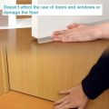 Silicone Door Seal Strip with Strong 3M Adhesive for Draft Protection. 