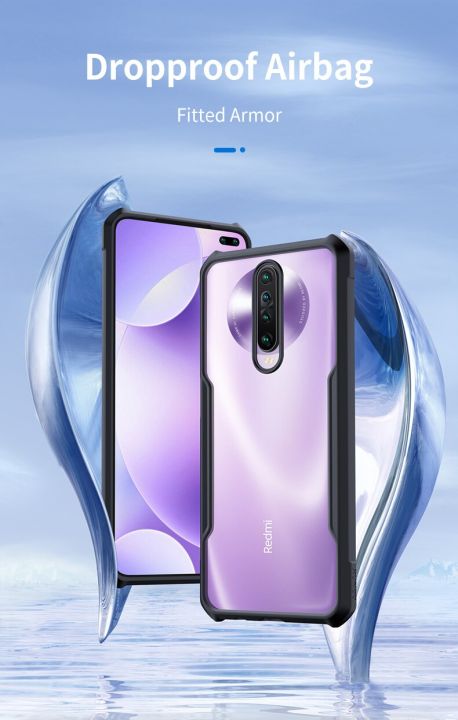 Xundd Phone Case For Xiaomi Redmi K30 Poco X2 Case 4G 5G Racing Glove Shockproof Soft Phone Cover Silicone Airbag Phone Case