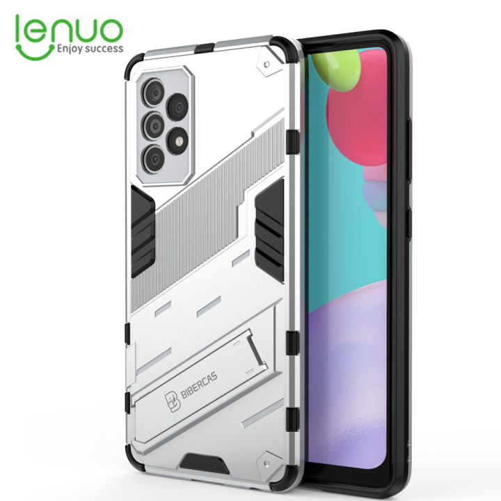 Lenuo%20Punk-Casing%20For%20Samsung%20Galaxy%20A52%20/%20A52s%20Back%20Cover%20Eight-Color%20Anti-Fall%20And%20Anti-Slip%20Phone%20Bracket%20Lens%20Protection%20Cover%20Lovers%20Case%20-%20Image%202