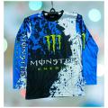 Monster Full Sleeve Jersey T-Shirt For Men. 