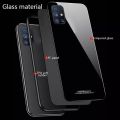 Samsung Galaxy A51 4G - (100% Premium Quality) DESIGNED IN HONG KONG Scratchproof Tempered Glass Case Back Cover Casing ...