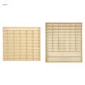 1:64 Toy Car Display Case 60 Grids Multifunctional Model Car Display Stand 60 Grids and 1 Shelf. 