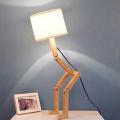 Durable DecBest Robot Table Lamp Distinctive Unique Adjustable DIY Book Night Light Bedside Lamp Home Decor#US Plug. 