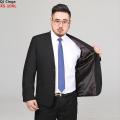10XL 9XL Hot! Men's Autumn Formal Dress 3 Piece Suit for Men Loose Spring V-neck Business Dress Jacket Pants Vest Brand Clothing.