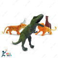 Plastic Mini Jungle WILD Animals Toys 6 Piece Set Animal Figure Collection For Kids. 