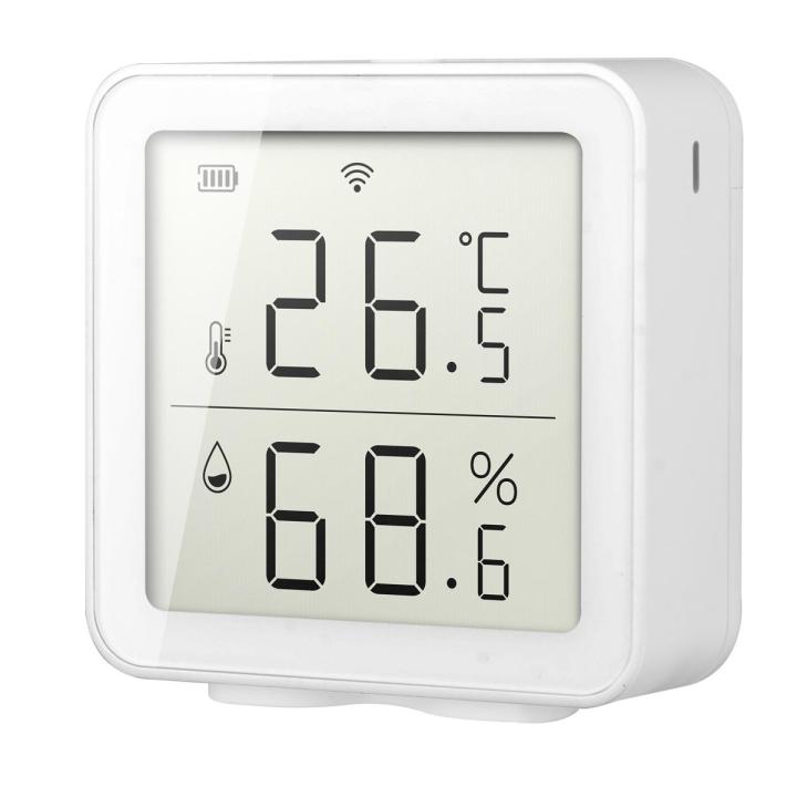 Tuya Wi-fi Intelligent Home Wireless Temperature Sensor Home Automation Scene System Compatible with Alexa