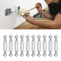 Switch Socket Cassette Screws Support Rod Wall Mount Switch Box Repair Tool Sets for Mounting Box Switches And Sockets with nice material.