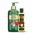 Buy 1 Natura Grow Shampoo + Conditioner 330ml & Get 1 Natura Grow Hair Oil 100ml Free.