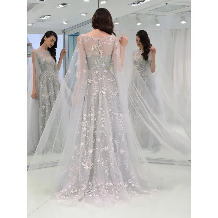 Women%20Off%20The%20Shoulder%20Long%20Cocktail%20Prom%20Gown%20Bride%20Dress%20-%20Image%204