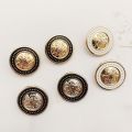 [ New ] Metal Button Suit Coat Button Suit Cufflinks Trouser Buttons round Woolen High-Grade Buttons Top for Women Windbreaker Button. 