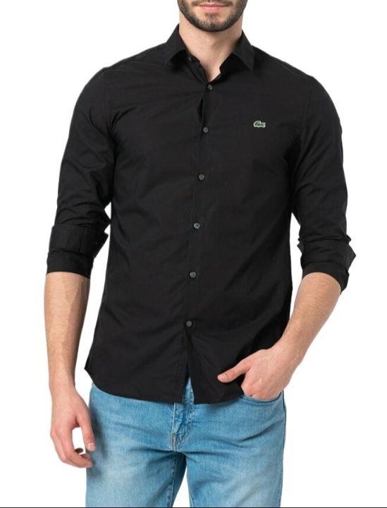 Man's%20cotton%20shirt%20full%20sleeve%20shirt%20Oxford%20Cotton%20shirt%20crocodile%20shirt%20-%20Image%204
