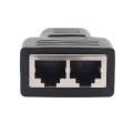 Rj45 Ethernet Splitter Adapter Female To Female 1 To 2 Lan Ethernet Network Cable Connector Support Adsl Hubs Switch Router. 