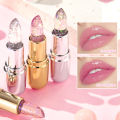 Moisturizing Jelly Glitter Colored Lip Balm Temperature Color Changing Magic Lipstick Shiny Mirror Diamond Lip Gloss Waterproof.