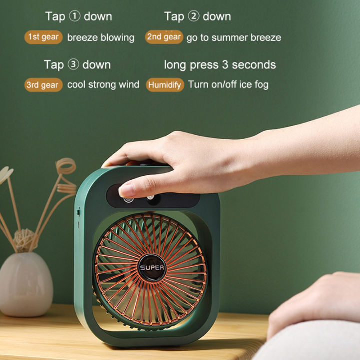 Ice%20Mist%20Air%20Conditioning%20Fan%20Desktop%20Humidification%20Water%20Spray%20Water%20Cooling%20Fan%20Charging%20USB%20Three-Speed%20Fan%20-%20Image%206