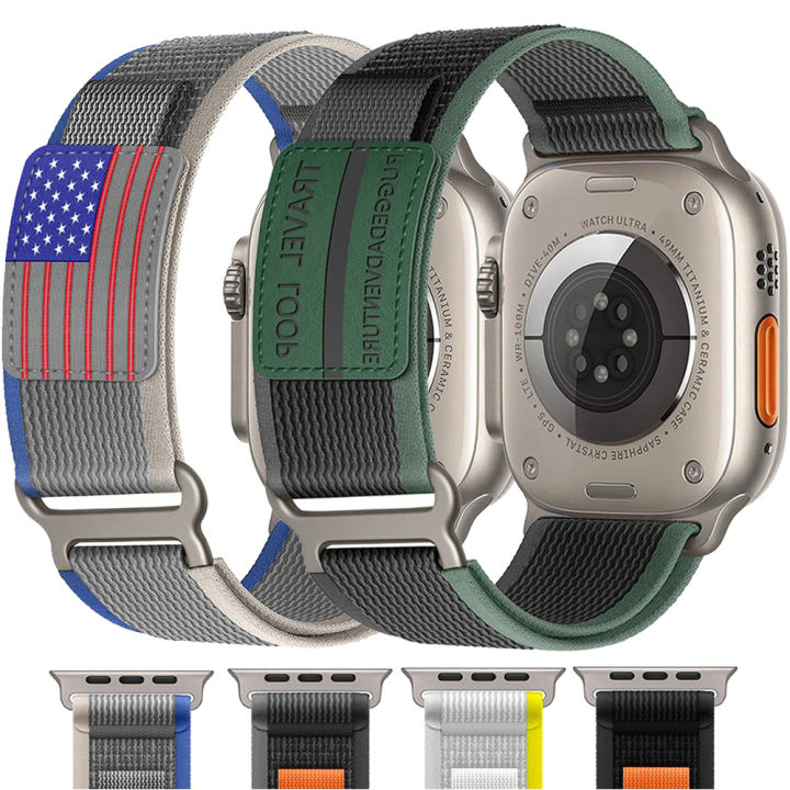 Trail loop strap for Apple watch Ultra band 49mm 44mm 45mm