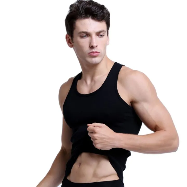 Summer%20New%20White%20Men%20Cotton%20TaTop%20Fitness%20Sleeveless%20Srt%20T%20Shirt%20Elegant%20Man%20Bottoming%20Tees%20Streetwear%20White%20Tanks%20-%20Image%205