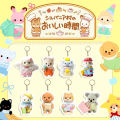 [ New ] Sylvanian families   Acrylic Double-Sided Keychain Pendant   Cute Dog  in Wind   Cartoon   Pendant   Peripheral. 