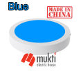 Imported China 6 Watt Round Surface Blue Color Down led Panel light Wall Mounted Ceiling 6W. 