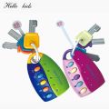 Baby Toy Musical Car Key Vocal Smart Remote Car Voices Pretend Play Educational Toys For Children Baby Music Toys. 