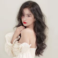 Wig Women's Long Hair One Piece SeamlessUType Long Curly Hair Big Wave Invisible Patch Hair Extension Wig Set.