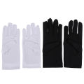 【Versatile】 1 pair Cotton gloves Khan cloth Solid gloves rituals play white gloves Demoo.