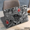 Eat Sleep JDM Laptop Skin Stickers Vinyl Waterproof Removable Laptop Sticker For Any Kind Laptop - (10.5X15.5 Inch) - LSKN4856 - Zoom Decor. 