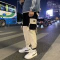 Fashion Streetwear Harajuku New Men's Cargo Pants Casual Mens Pants -Hop Jogging Sports Pure Cotton Men's Long Trousers.