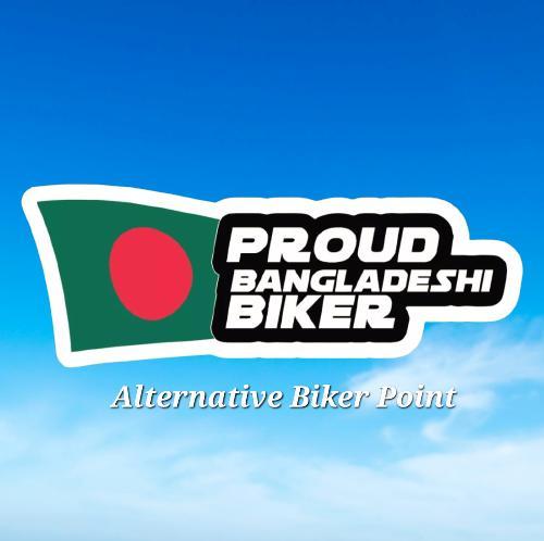Bike Sticker - PR0UD,( Waterproof & Premium quality)/Alternative Biker Point